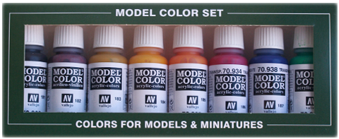 Vallejo Model Color Set: 70136 Transparent Set 