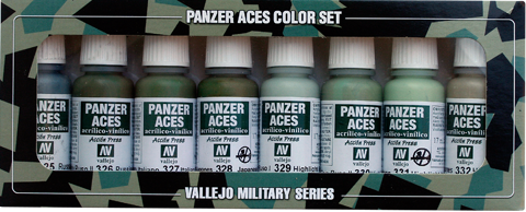 Vallejo Panzer Aces: Set 4: Crew Uniforms 2 