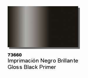 Vallejo Surface Primer (60ml): Gloss Black 