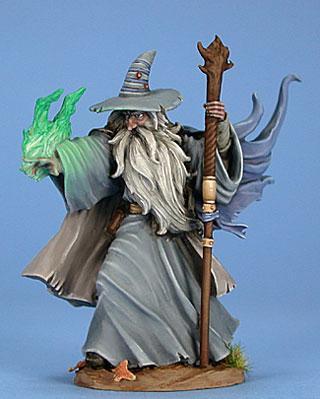 Dark Sword Miniatures: Visions in Fantasy: Ancient Male Mage 