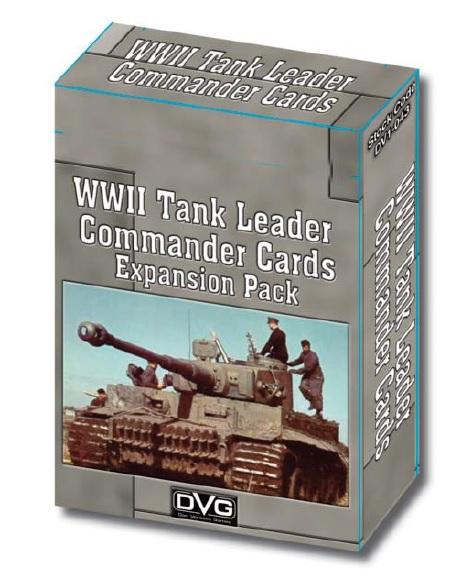 WWII Tank Leader Commander Cards Expansion Pack 
