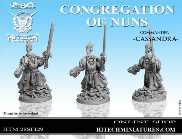 WarHell: Congregation Of Nuns- Commander Cassandra 