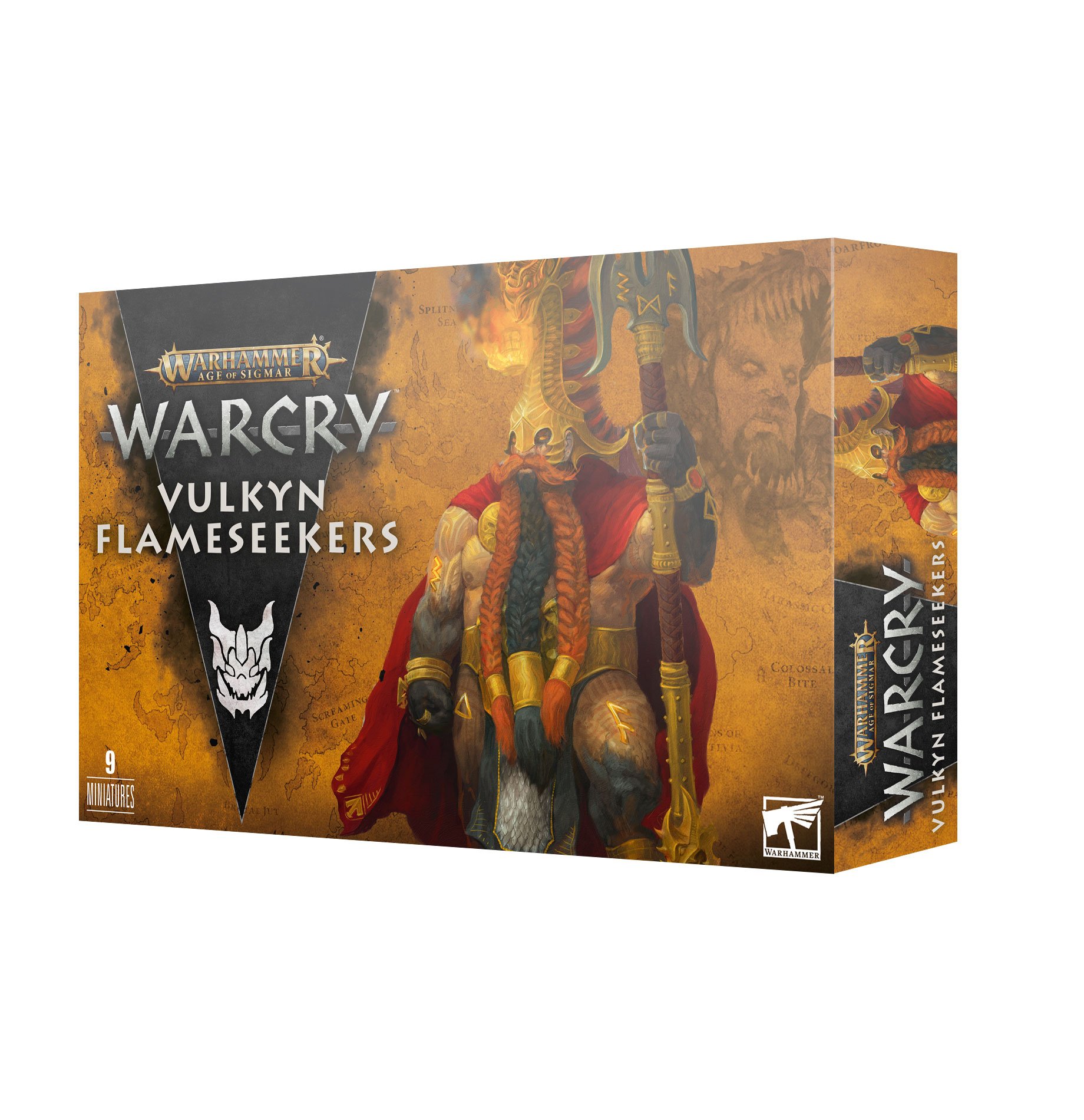 Warcry: Fyreslayers: Vulkyn Flameseekers 
