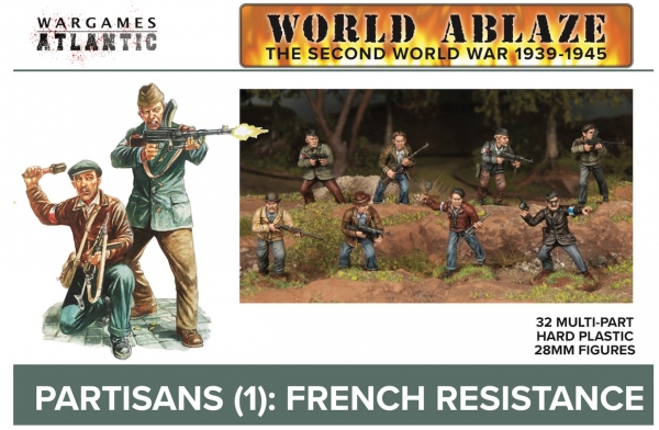 Wargames Atlantic: Partisans (1) French Resistance 