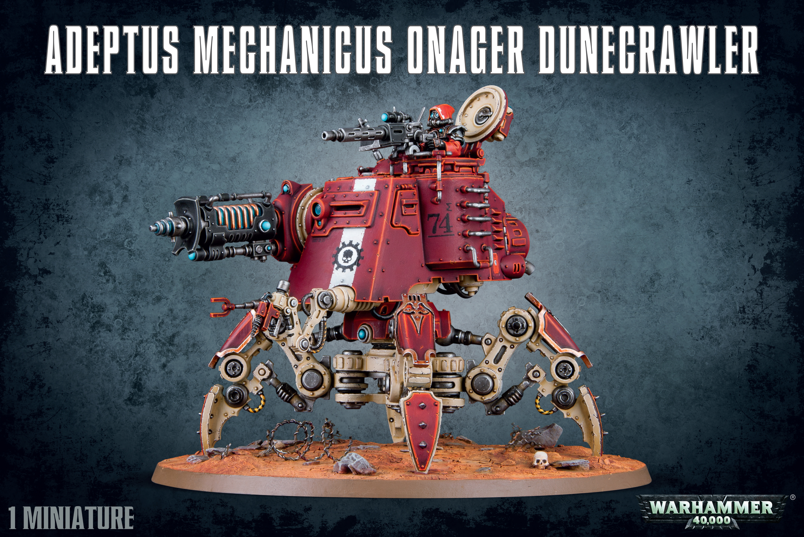 Warhammer 40,000: Adeptus Mechanicus: Onager Dunecrawler  