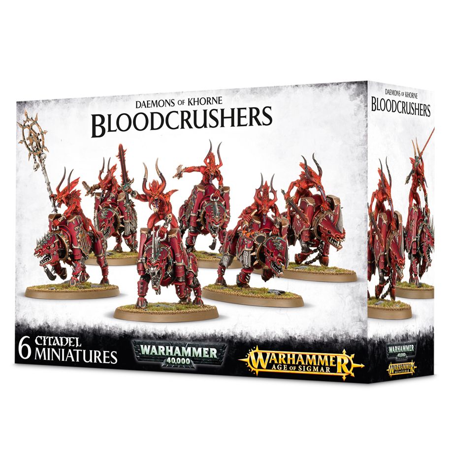 Warhammer 40,000/ Age Of Sigmar: Chaos Daemons: Bloodcrushers of Khorne 