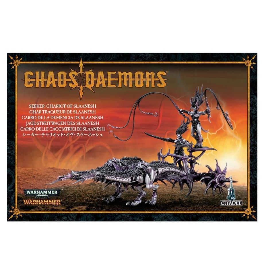 Warhammer 40,000/ Age Of Sigmar: Chaos Daemons: Seeker Chariot of Slaanesh 