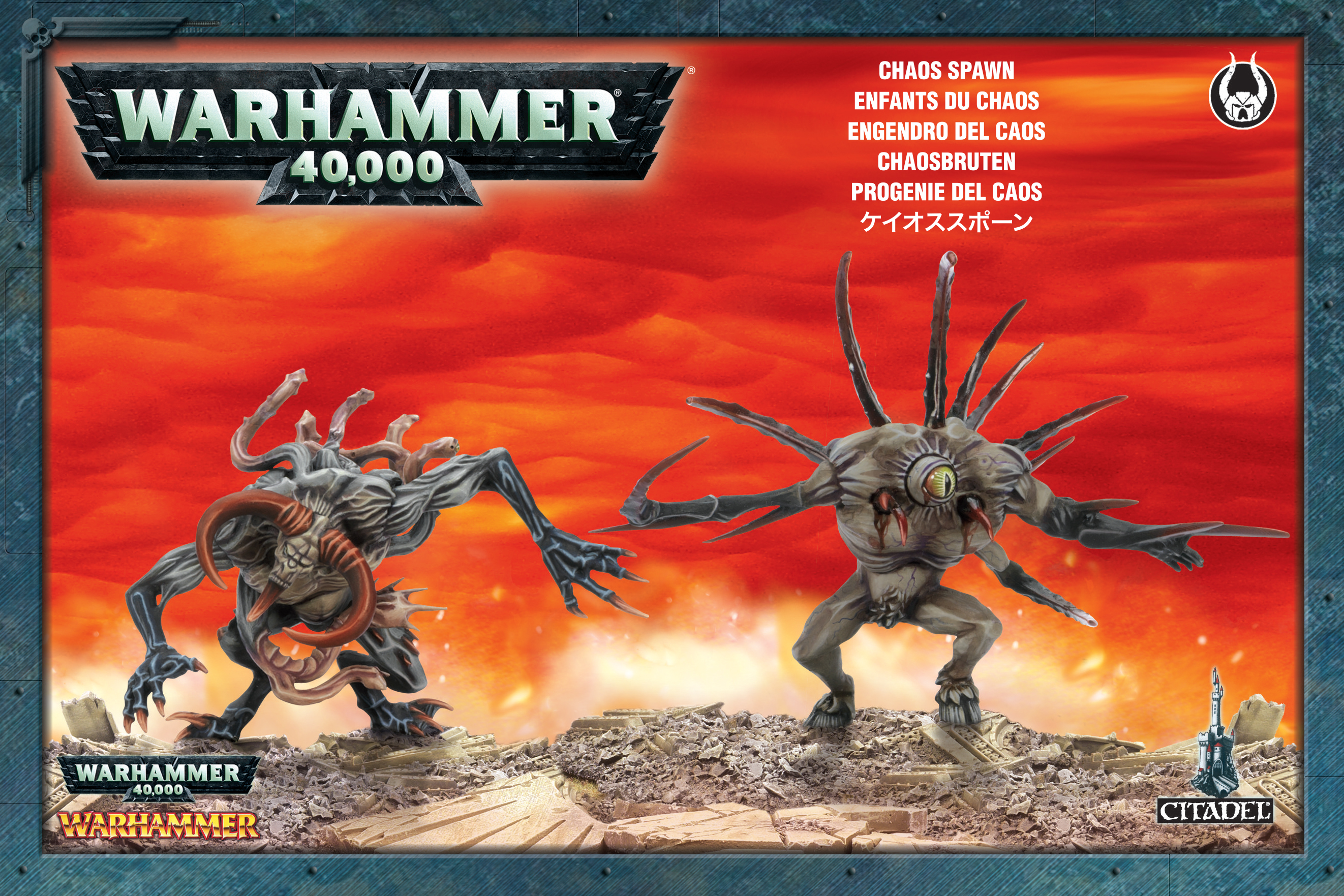 Warhammer 40,000/ Age Of Sigmar: Slaves To Darkness: Chaos Spawn 