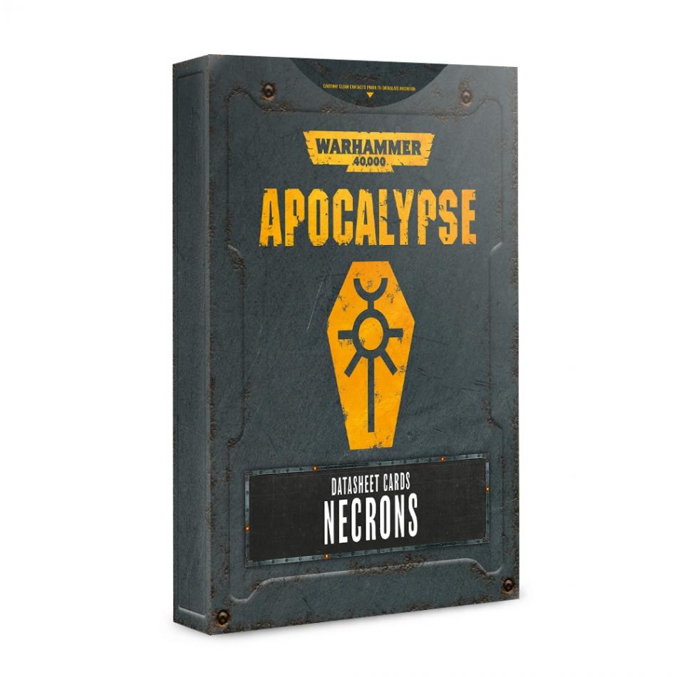 Warhammer 40,000: Apocalypse Datasheet Cards: Necrons 