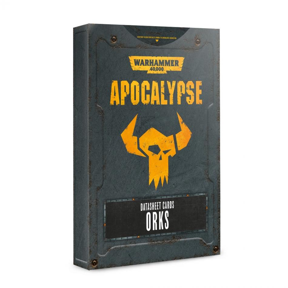 Warhammer 40,000: Apocalypse Datasheet Cards: Orks 