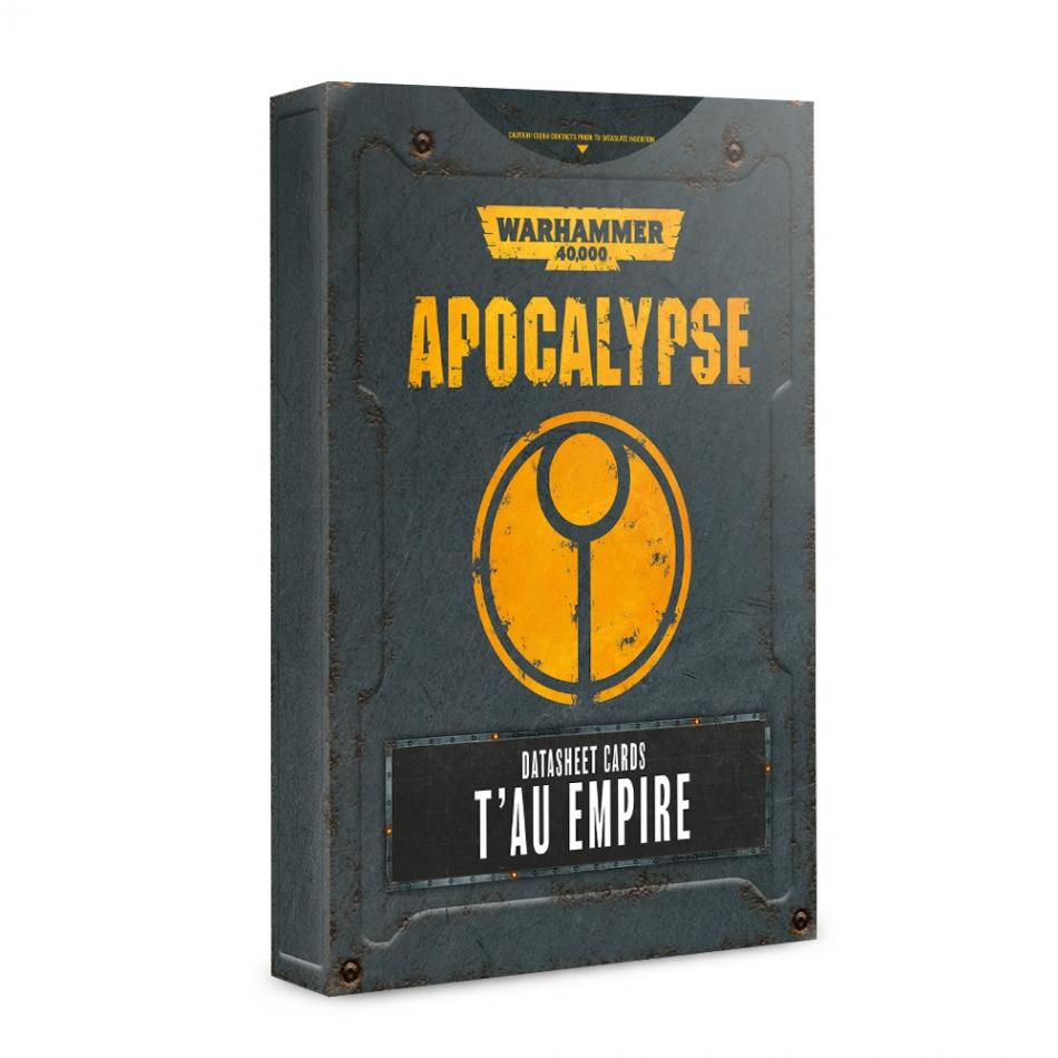 Warhammer 40,000: Apocalypse Datasheet Cards: Tau Empire 