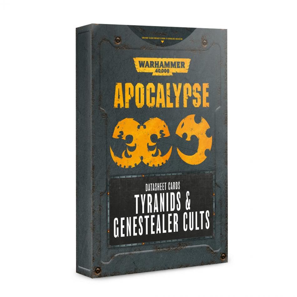 Warhammer 40,000: Apocalypse Datasheet Cards: Tyranids & Genestealer Cults 