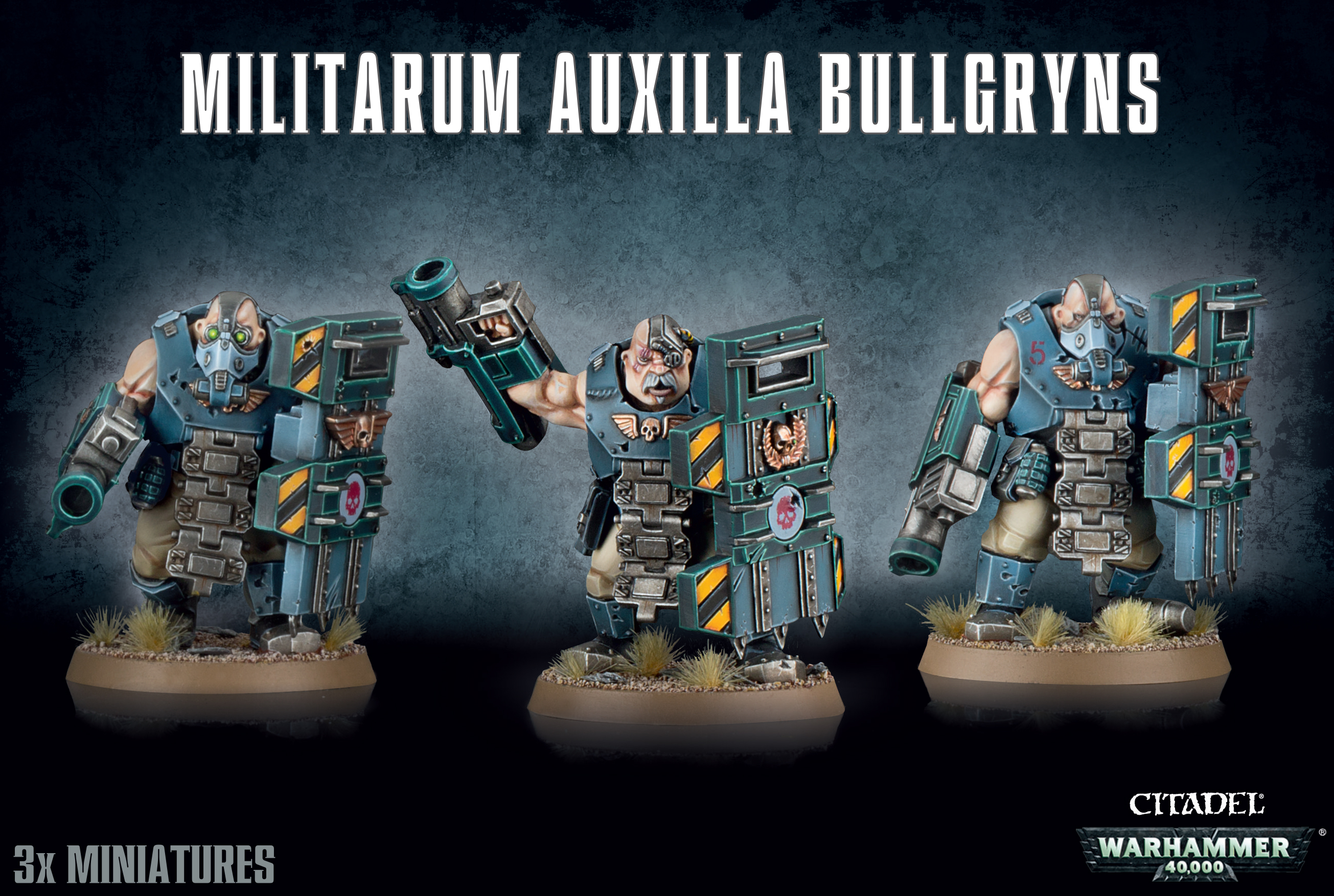 Warhammer 40,000: Astra Militarum: Bullgryns/ Ogryns 