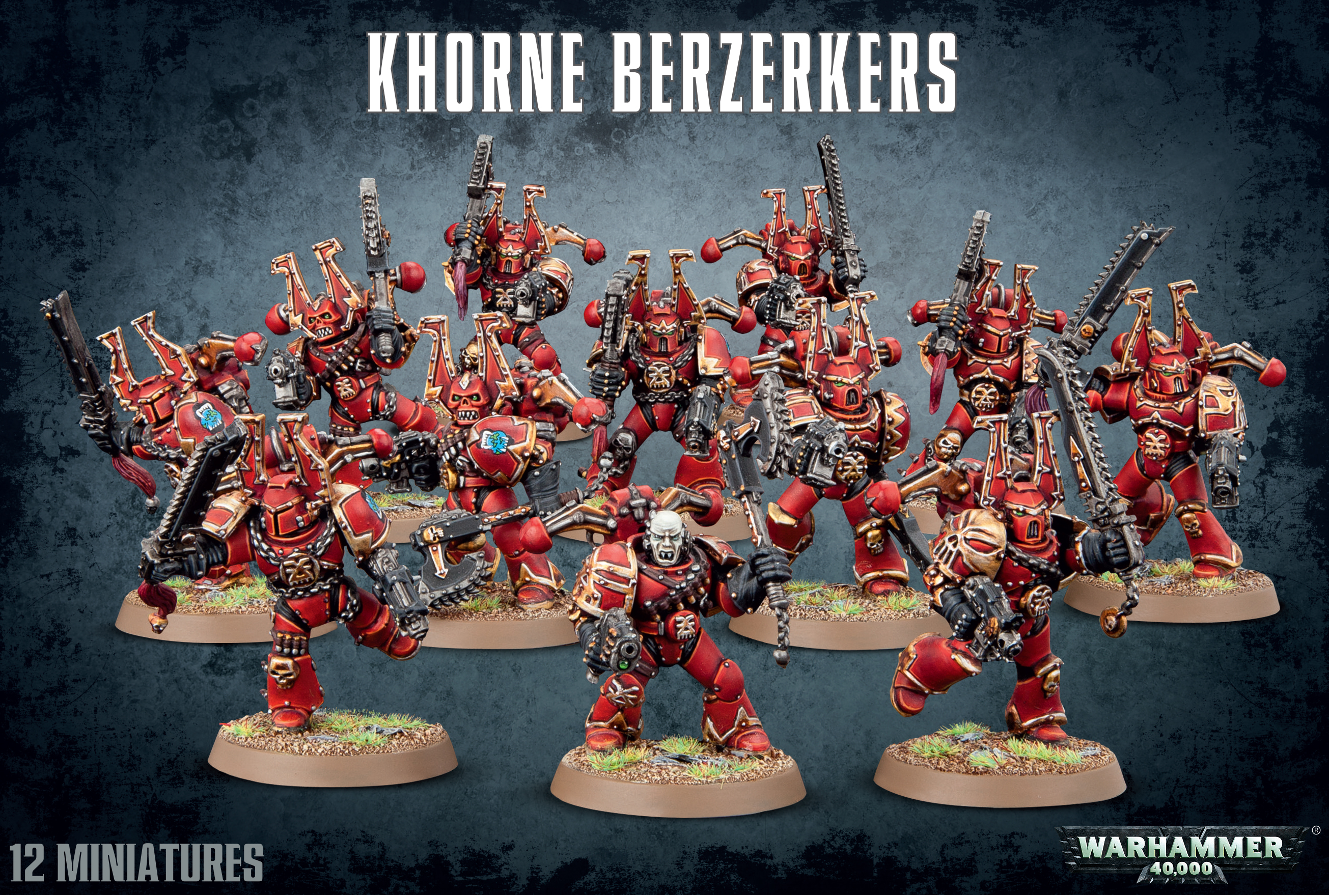 Warhammer 40,000: Chaos Space Marines: Khorne Berzerkers 