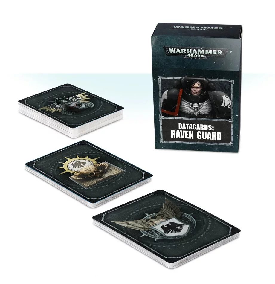 Warhammer 40,000: DATACARDS: Raven Guard 