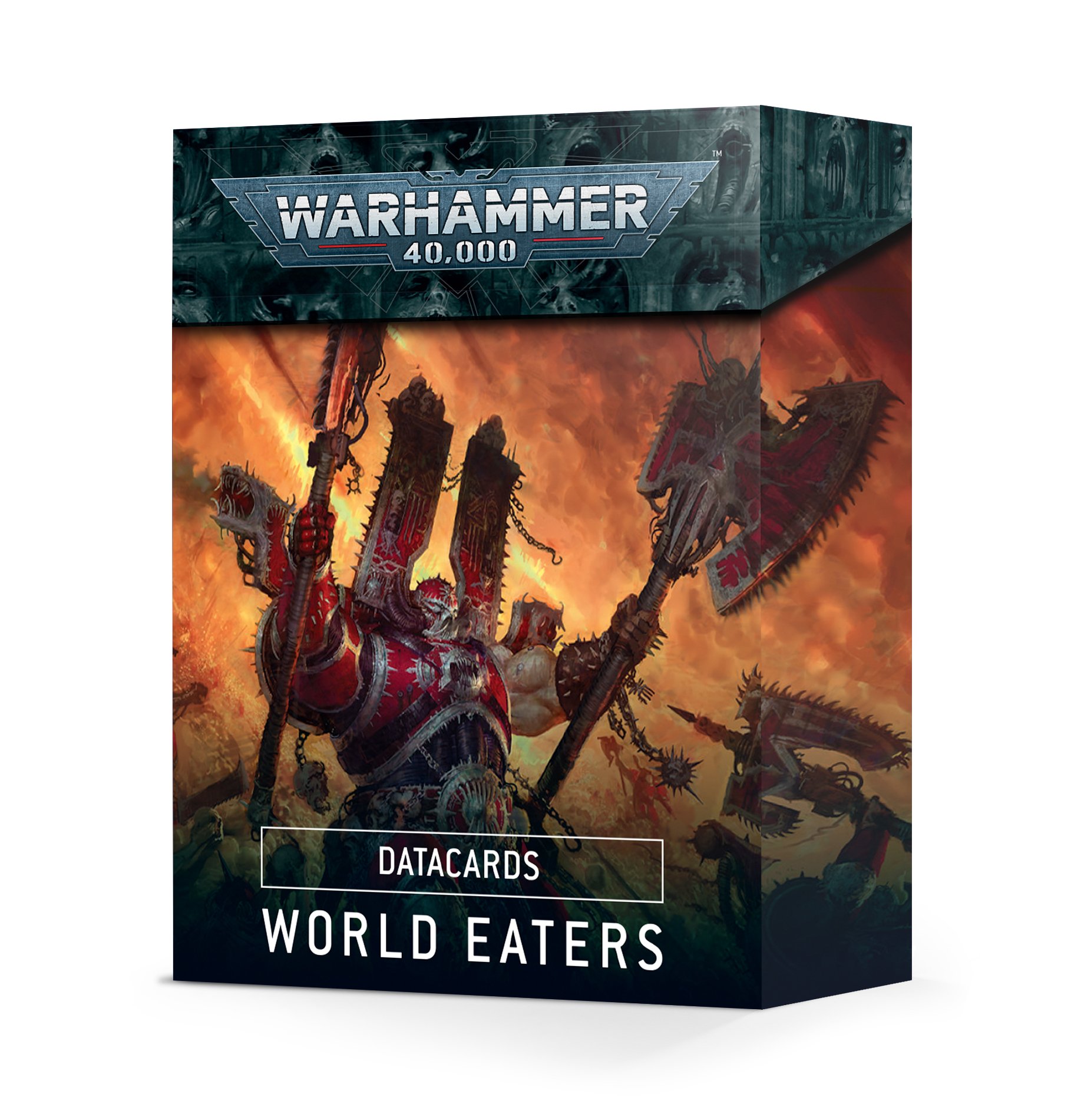 Warhammer 40,000: Data Cards: World Eaters 