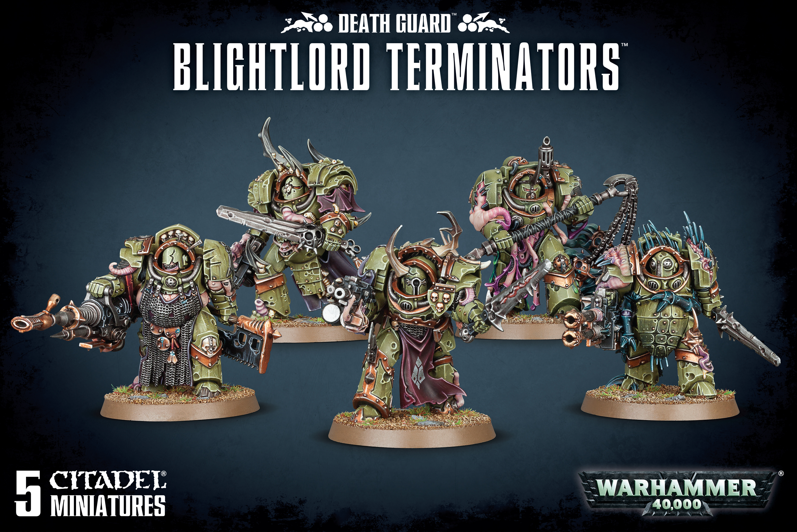 Warhammer 40,000: Death Guard: Blightlord Terminators 