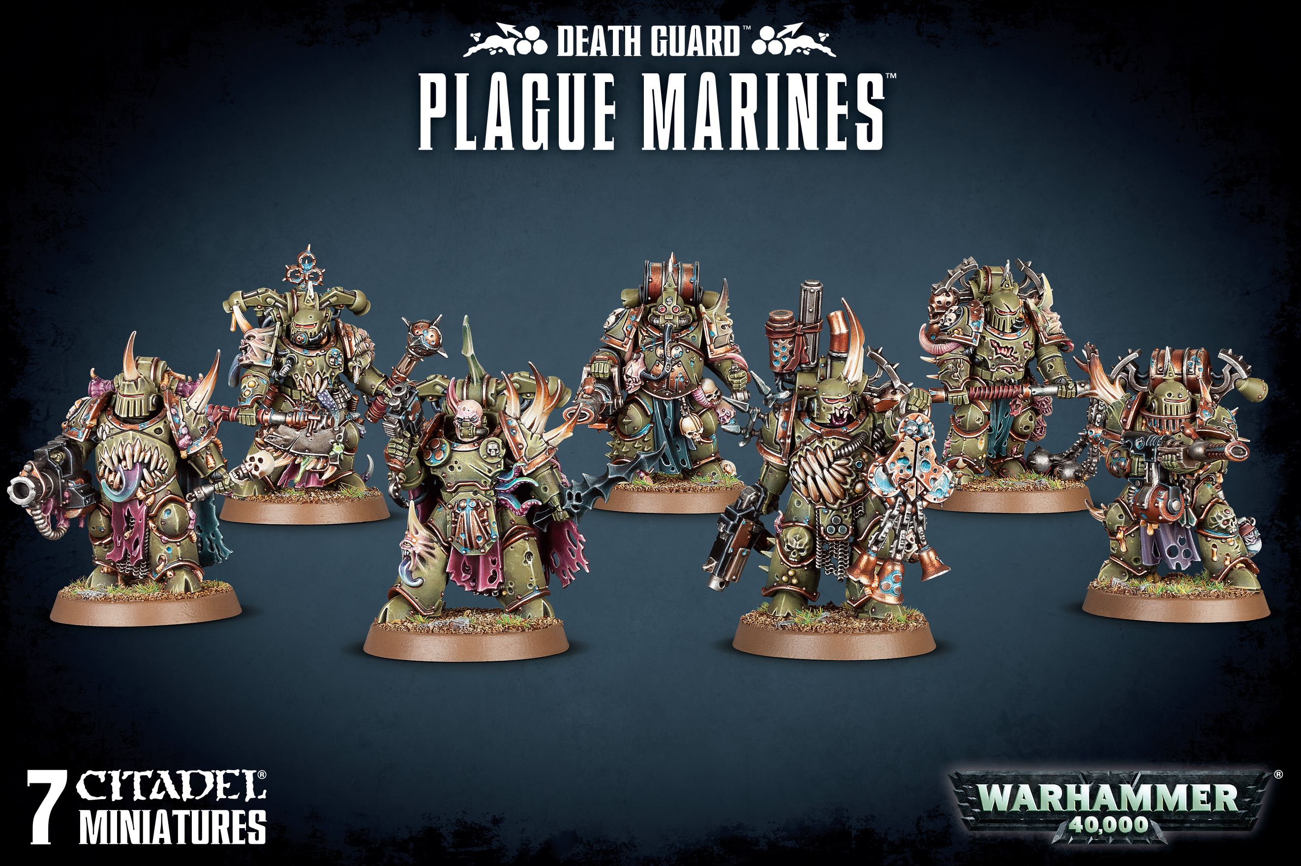 Warhammer 40,000: Death Guard: Plague Marines 