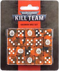 Warhammer 40,000: Kill Team: Kasrkin Dice  