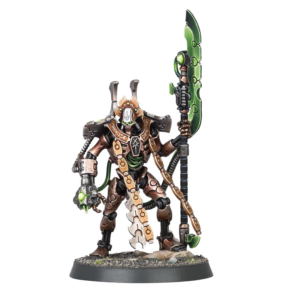 Warhammer 40,000: Necrons: Overlord with Tachyon Arrow 