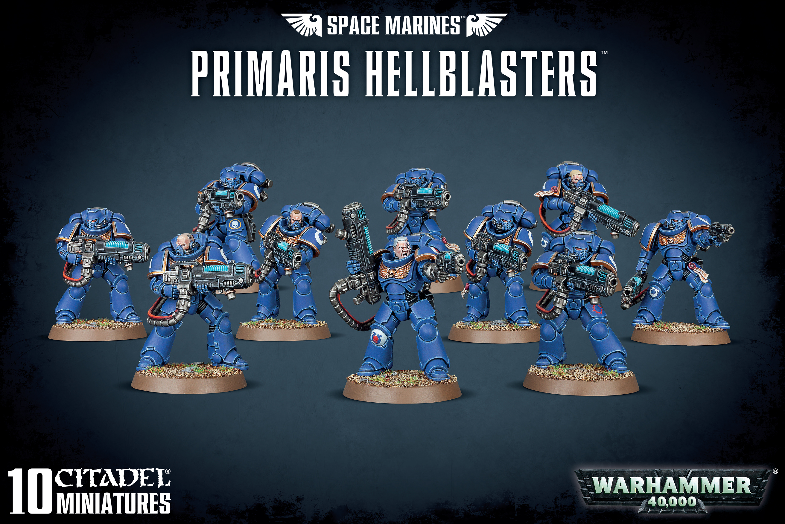 Warhammer 40,000: Space Marines: Primaris Hellblasters 
