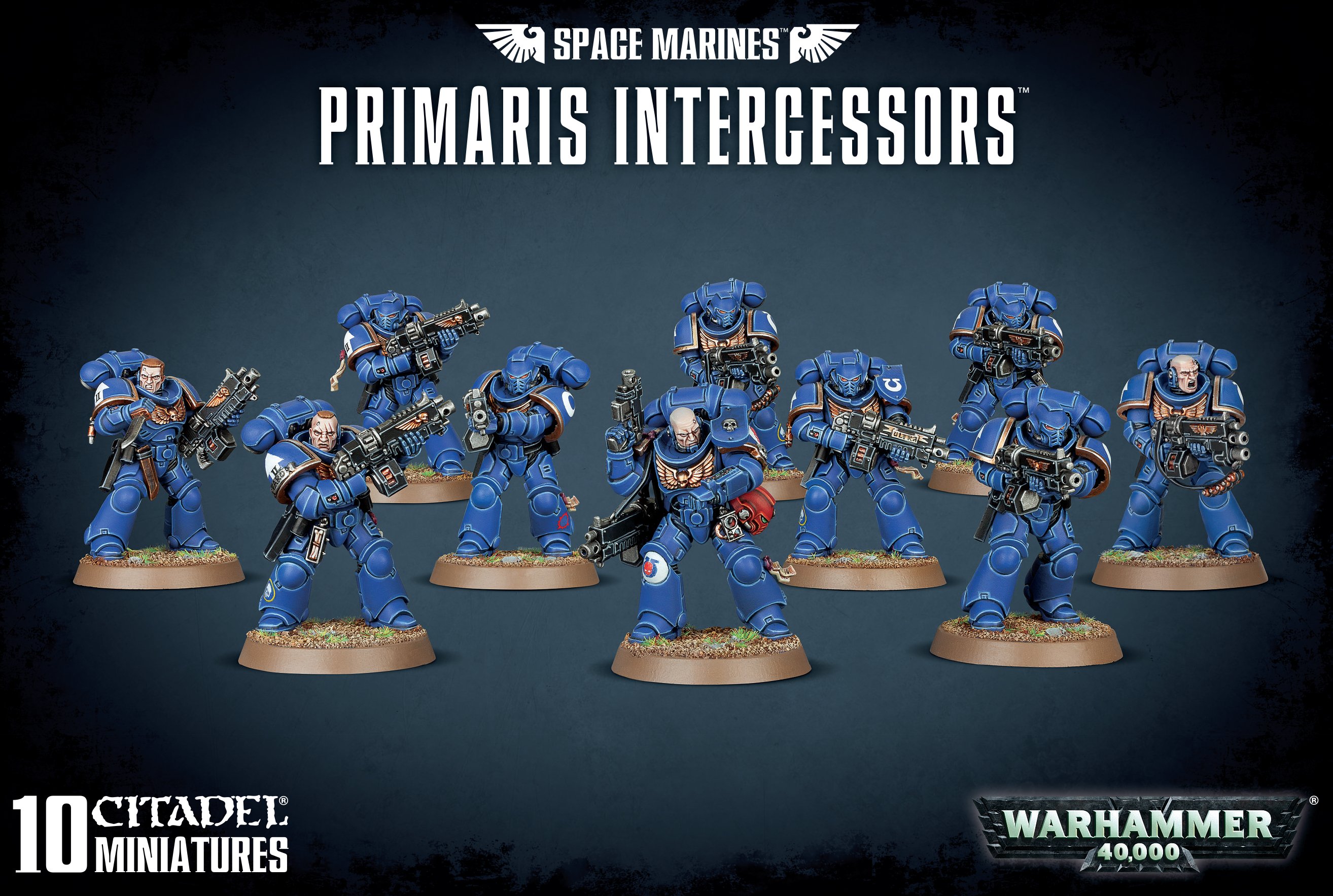 Warhammer 40,000: Space Marines: Primaris Intercessors 