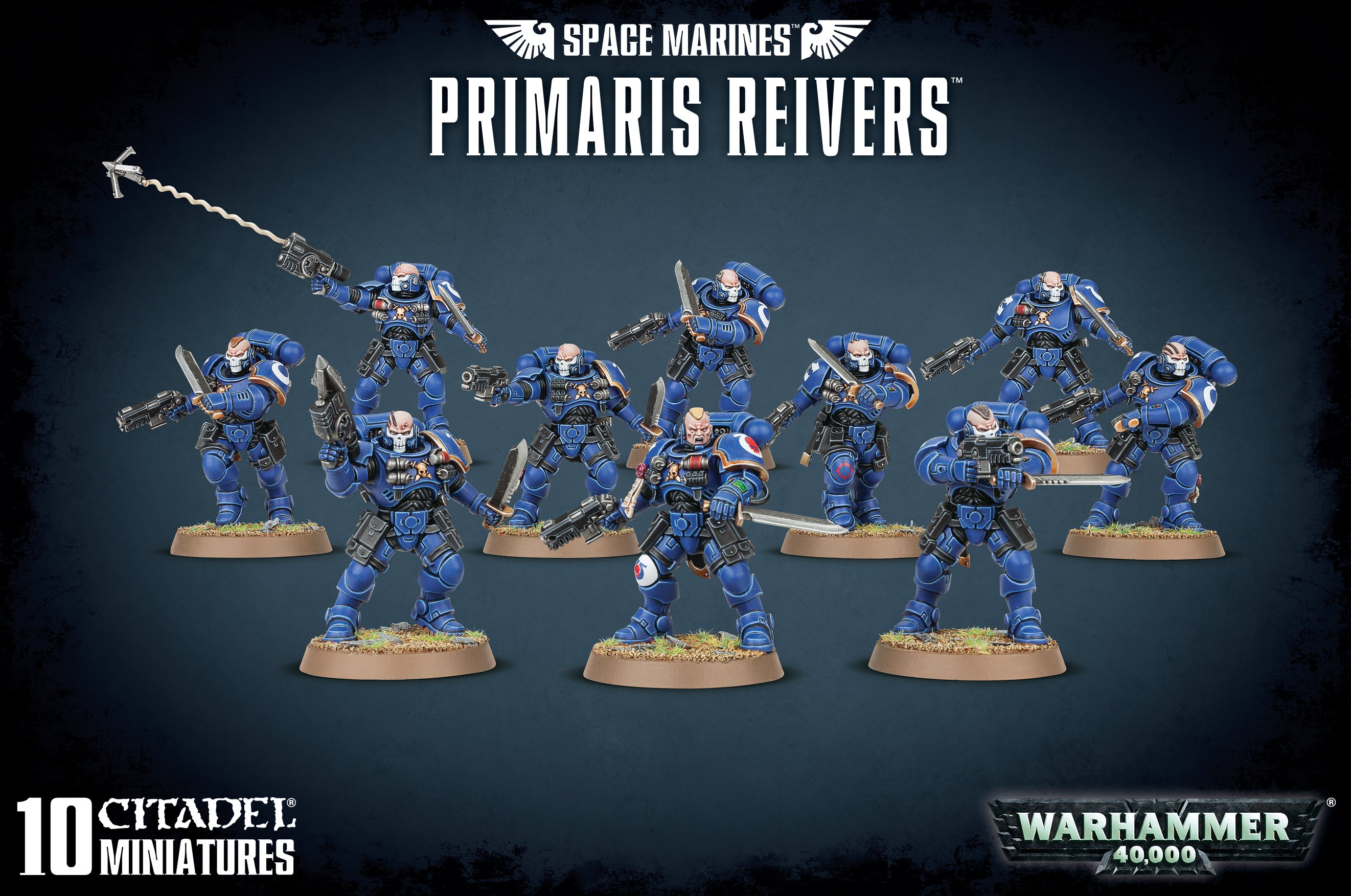 Warhammer 40,000: Space Marines: Primaris Reivers 
