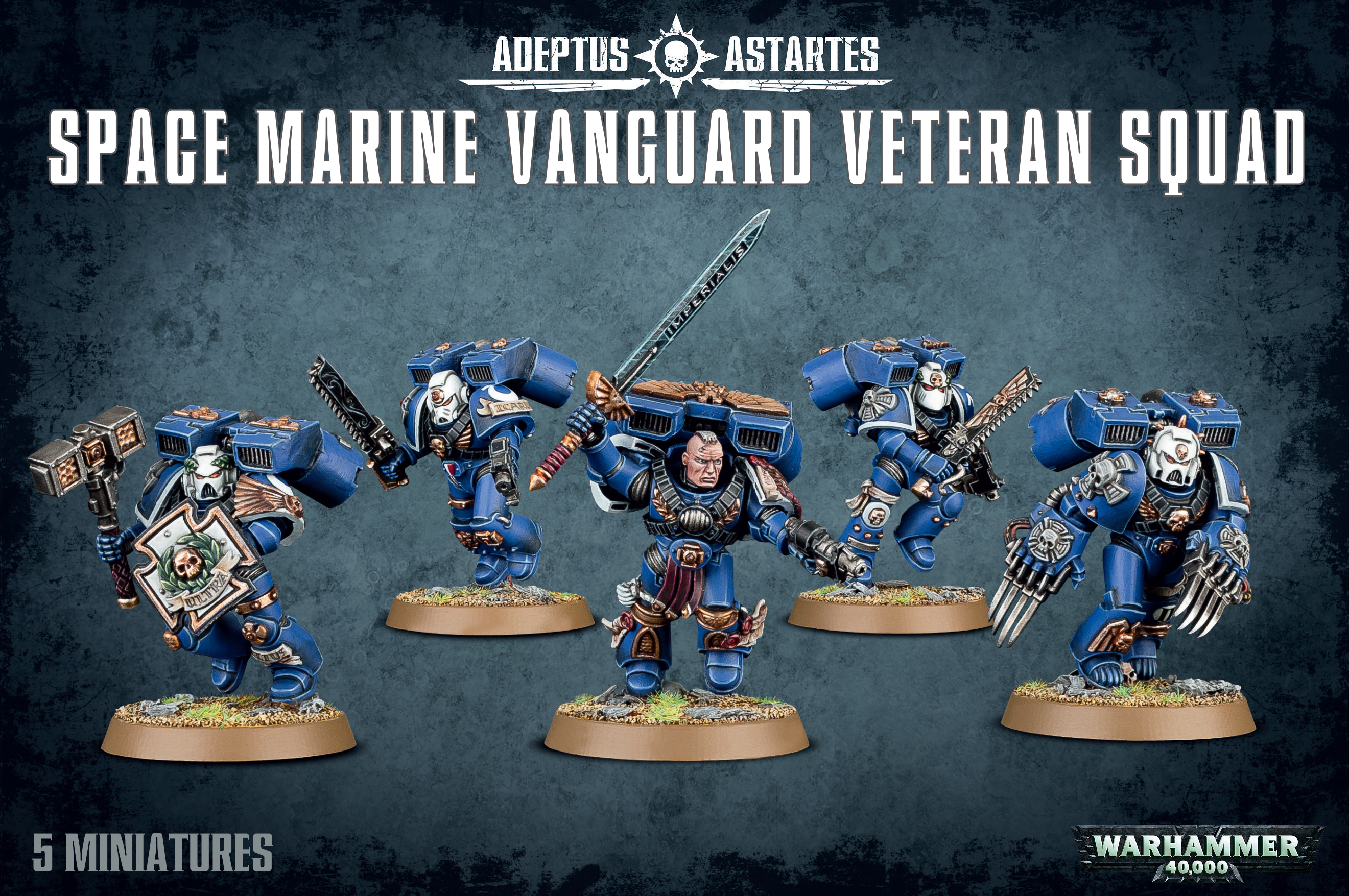 Warhammer 40,000: Space Marines: Vanguard Veteran Squad  