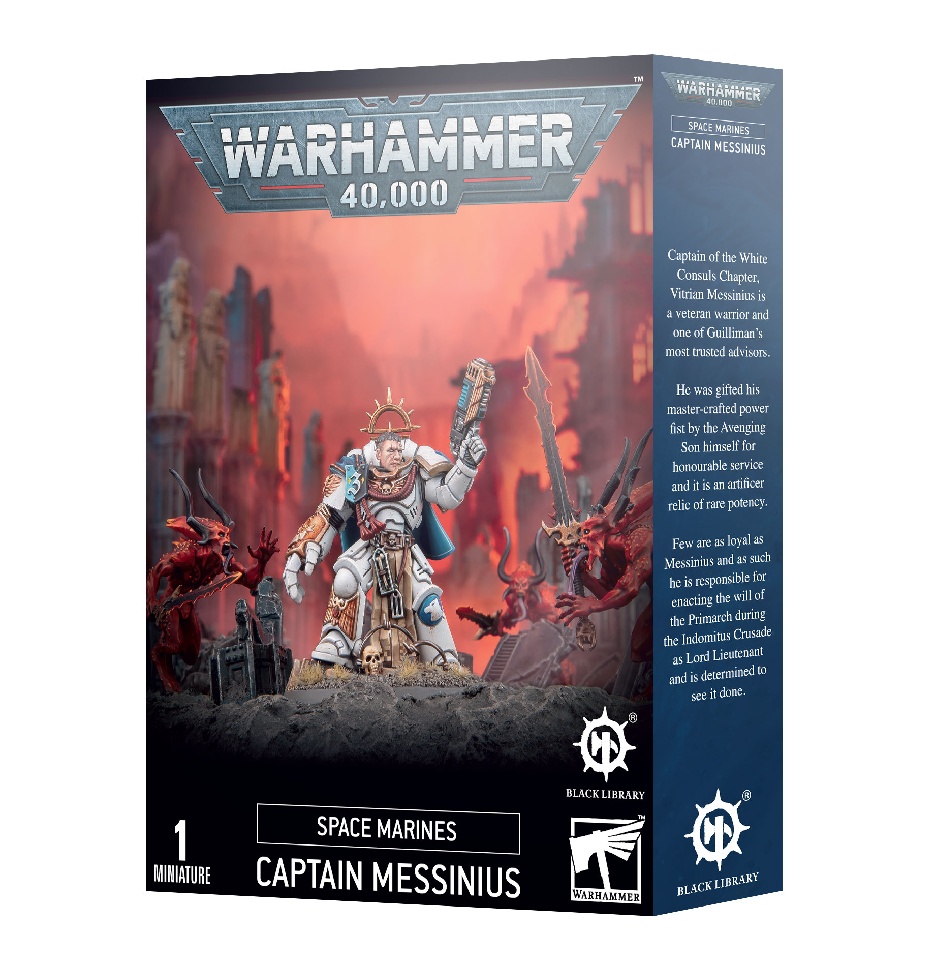 Warhammer 40,000: Space Marines: White Consuls: Captain Messinius 