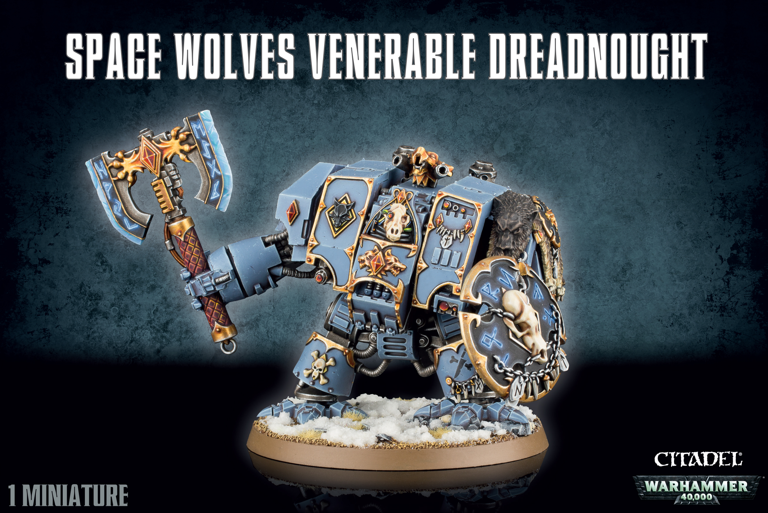 Warhammer 40,000: Space Wolves: Venerable Dreadnought 