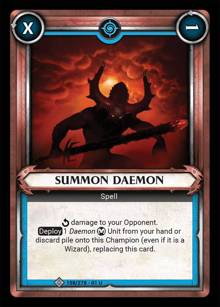 Warhammer Age of Sigmar Champions: 158- Summon Daemon 