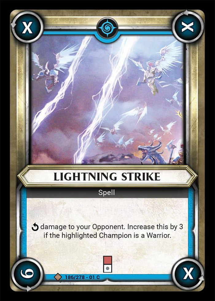 Warhammer Age of Sigmar Champions: 186- Lightning Strike 