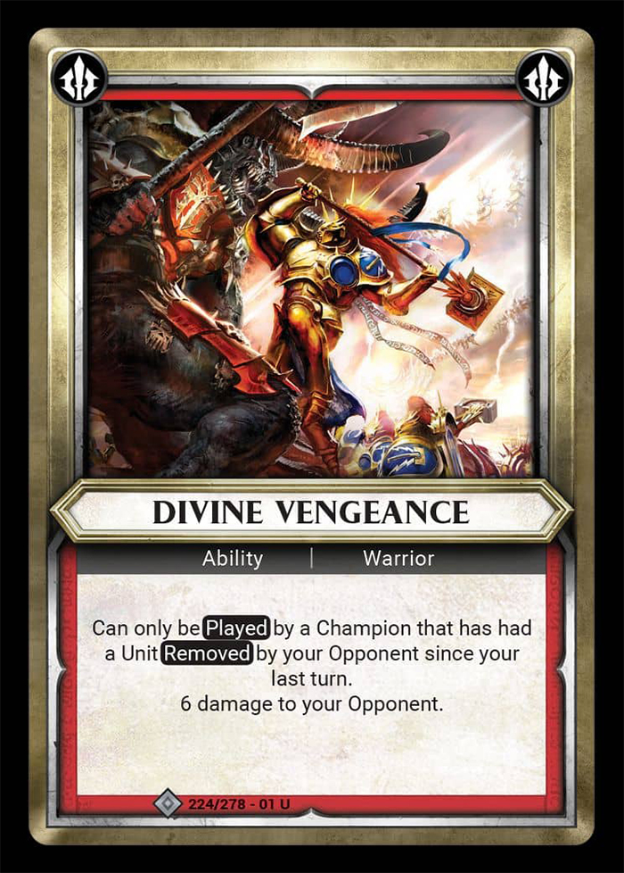 Warhammer Age of Sigmar Champions: 224- Divine Vengeance 