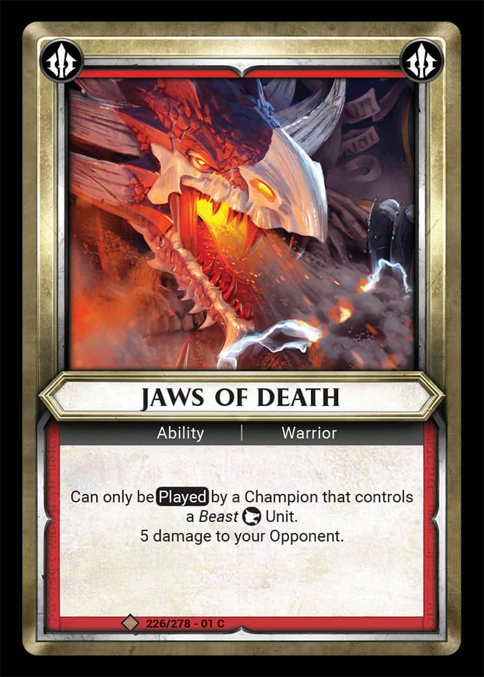 Warhammer Age of Sigmar Champions: 226- Jaws of Death 