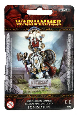 Warhammer Age of Sigmar: Cities of Sigmar: Dwarf Warden King (Belegar Ironhammer) 