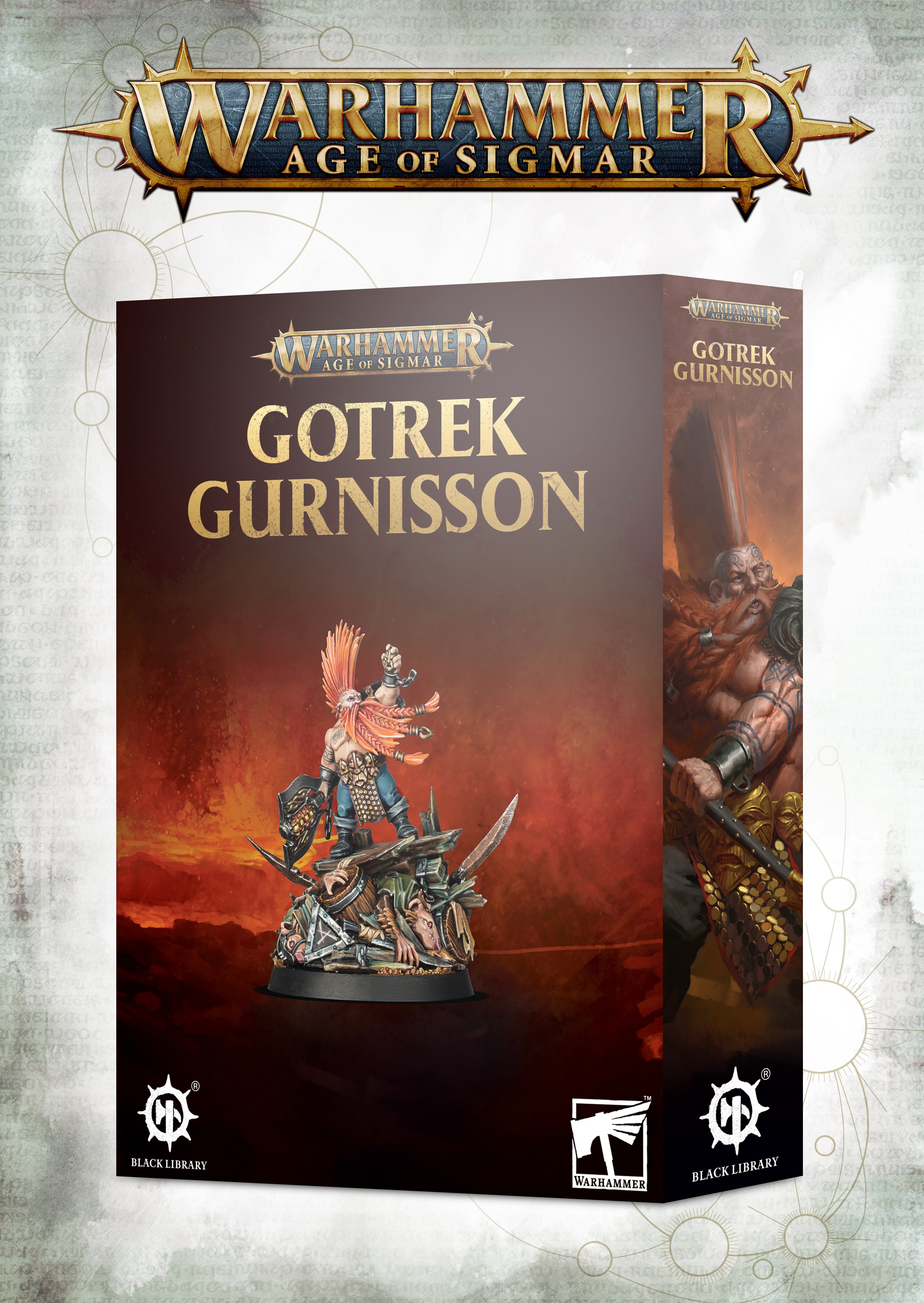 Warhammer Age of Sigmar: Fyreslayers: Gotrek Gurnisson 