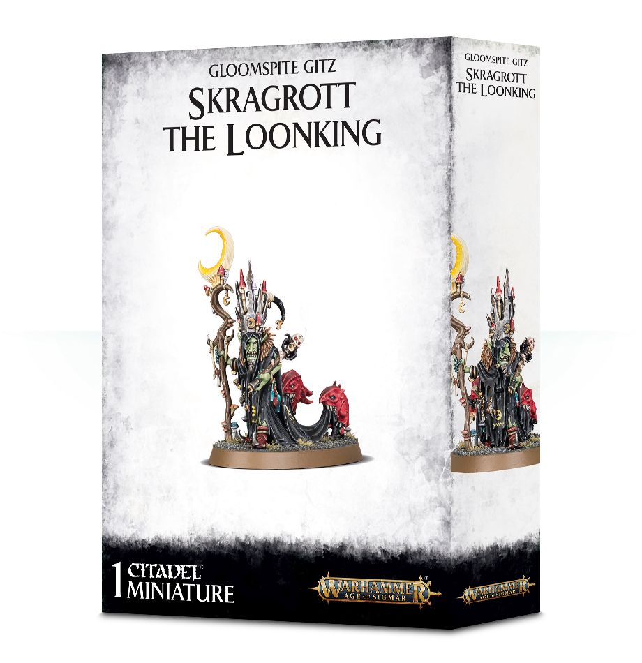 Warhammer Age of Sigmar: Gloomspite Gitz: Skragrott the Loonking 