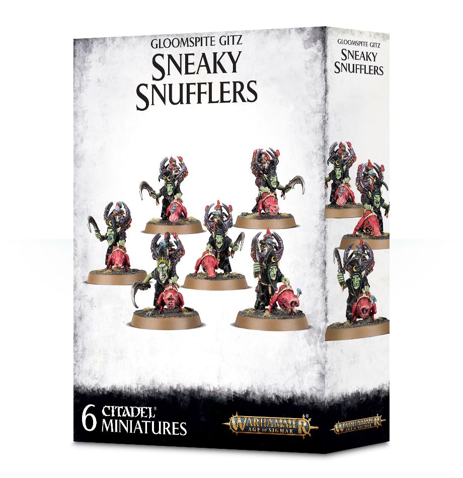 Warhammer Age of Sigmar: Gloomspite Gitz: Sneaky Snufflers 