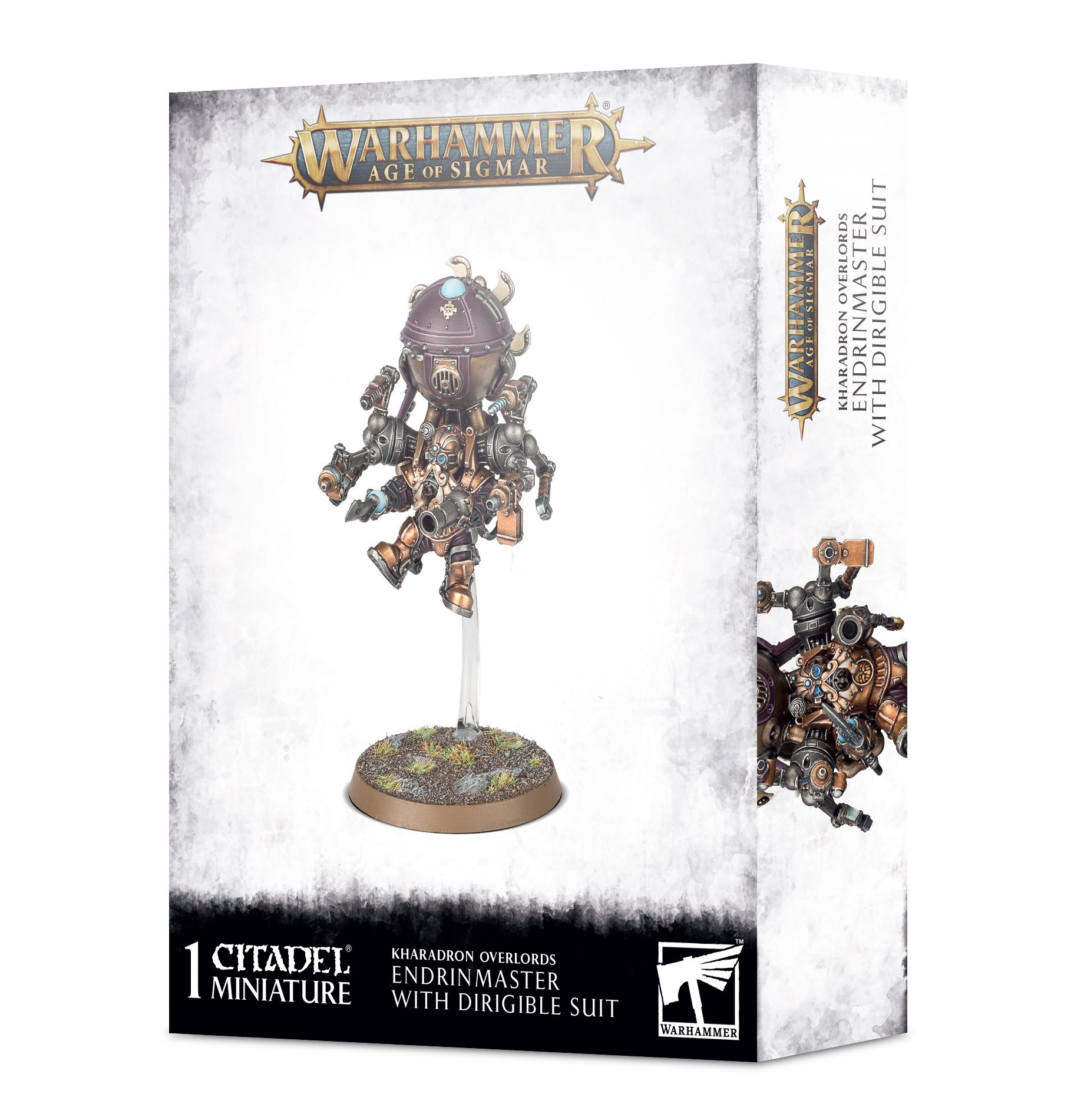 Warhammer Age of Sigmar: Kharadron Overlords Endrinmaster in Dirigible Suit 