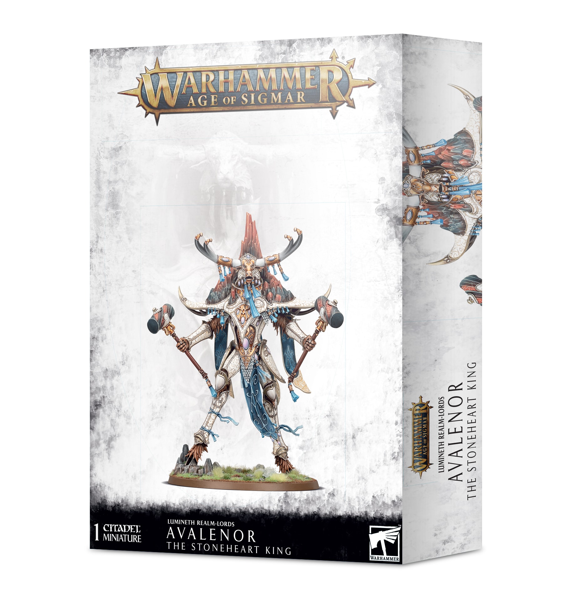 Warhammer Age of Sigmar: Lumineth Realm-lords: Avalenor The Stoneheart King 