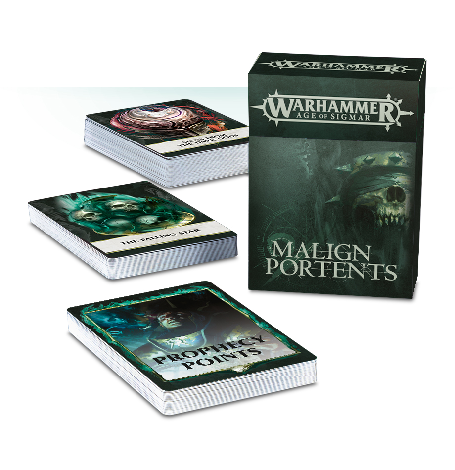Warhammer Age of Sigmar: MALIGN PORTENTS CARDS 