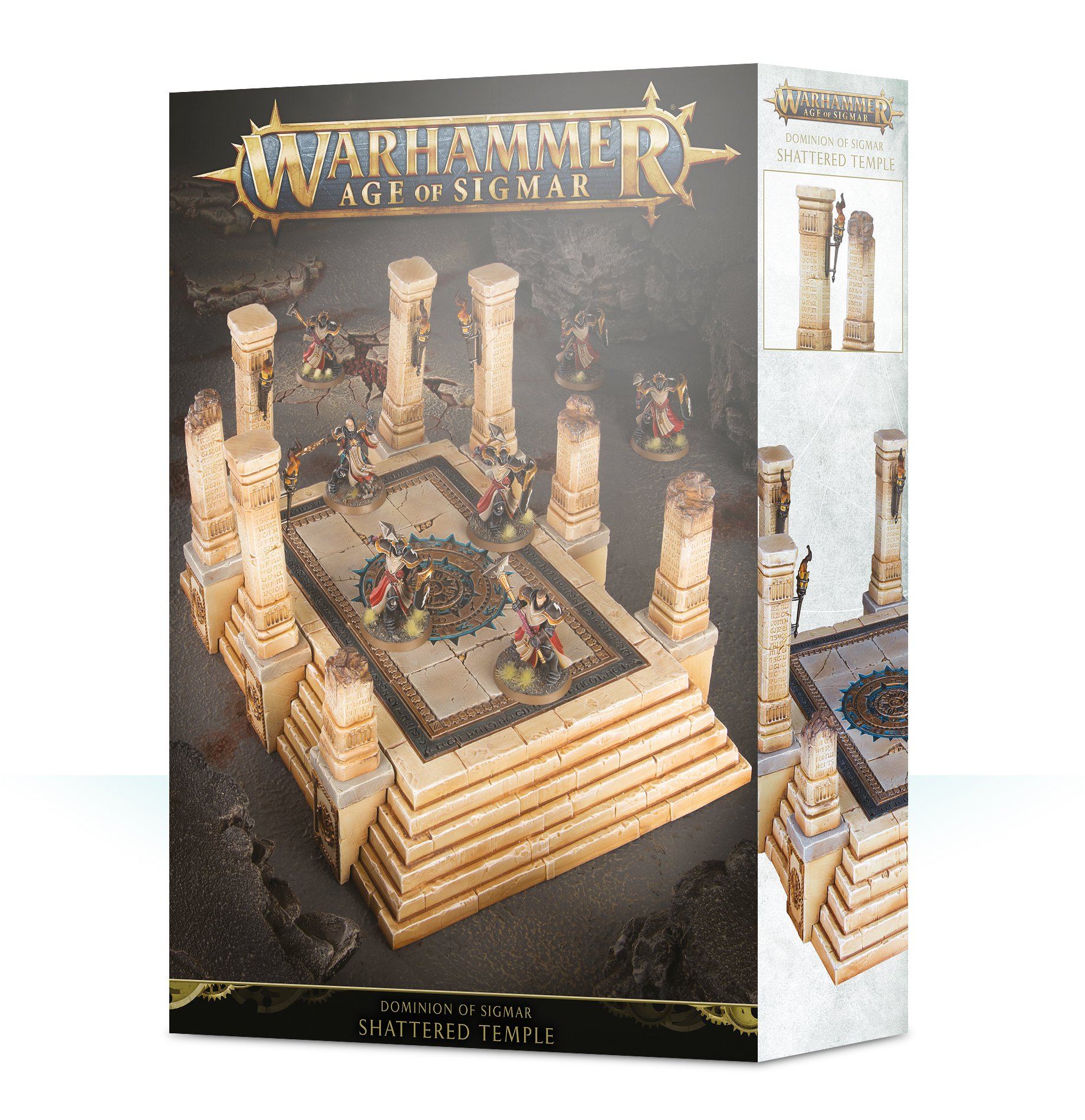 Warhammer Age of Sigmar: Terrain: Dominion of Sigmar- Shattered Temple 