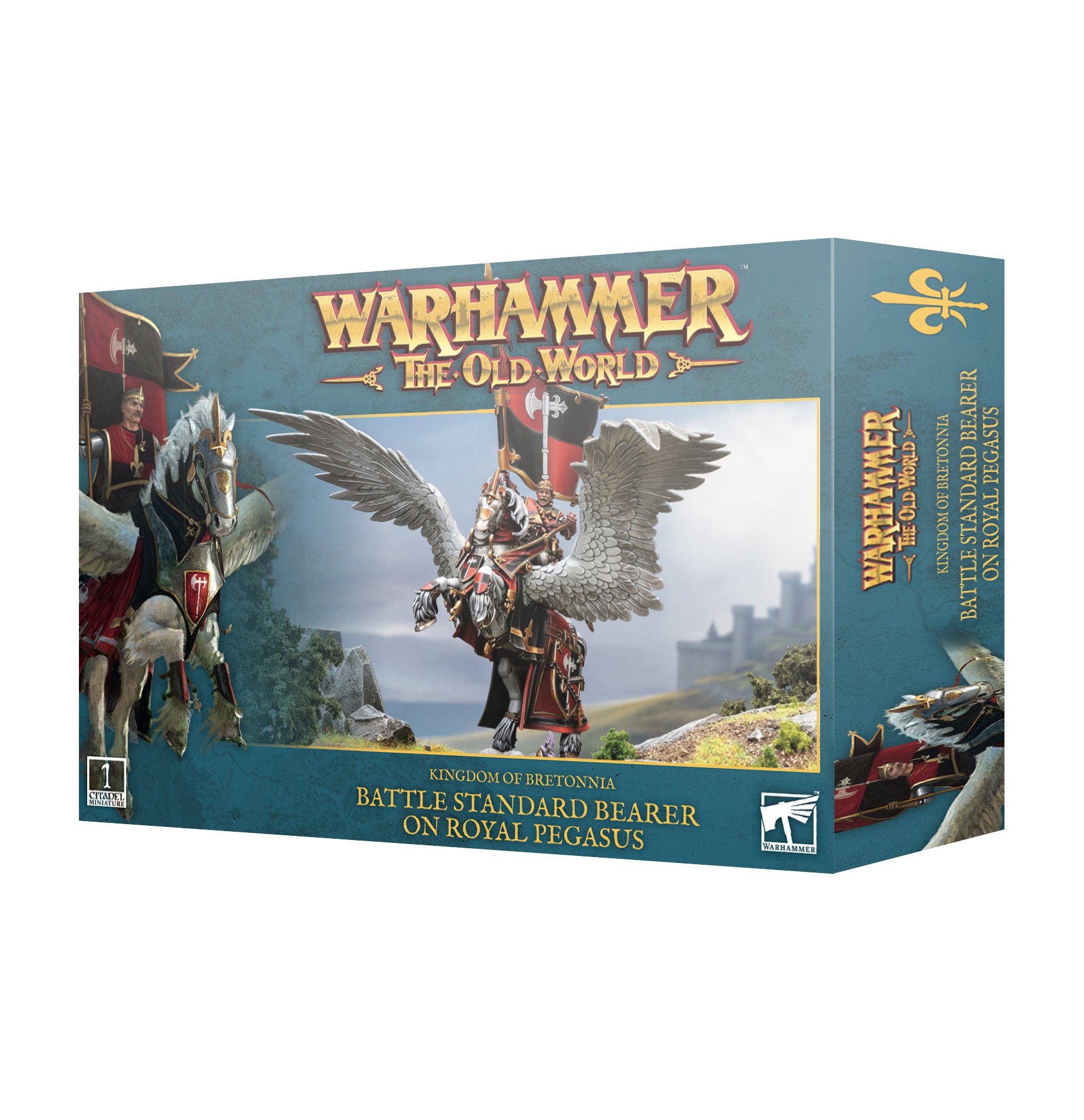 Warhammer: The Old World: Battle Standard Bearer on Royal Pegasus 