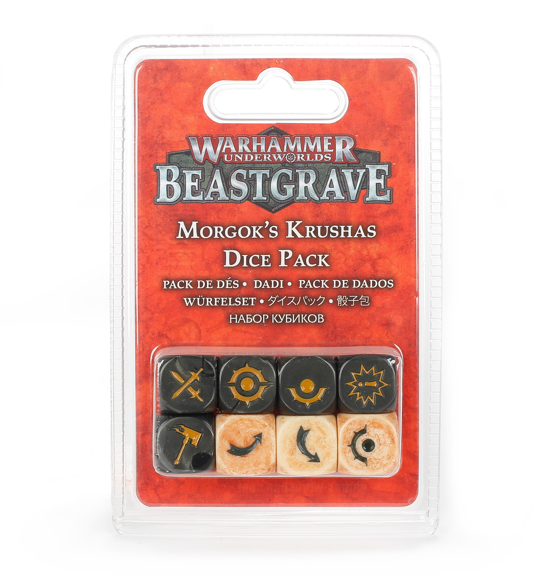Warhammer Underworlds: Beastgrave: Morgoks Krushas Dice Pack 