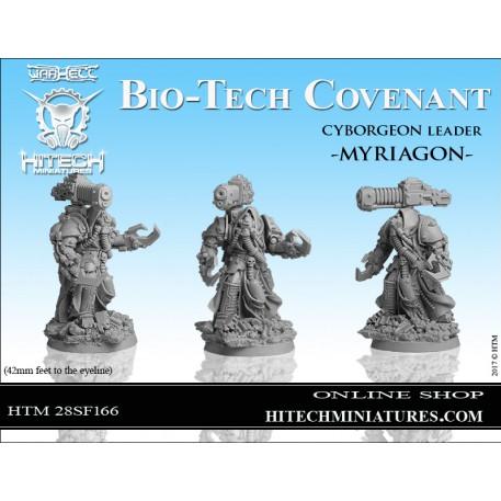 Warhell: Gearcult Bio-Tech Covenant- Cyborgeon Leader Myriagon 