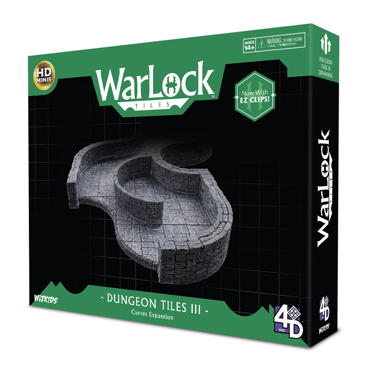 Warlock Tiles: Dungeon Tiles III: Curves 