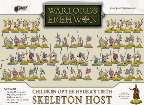 Warlords of Erehwon: Children of the Hydras Teeth- Skeleton Host 