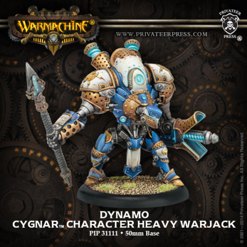 Warmachine: Cygnar (31111): Dynamo Heavy Warjack 