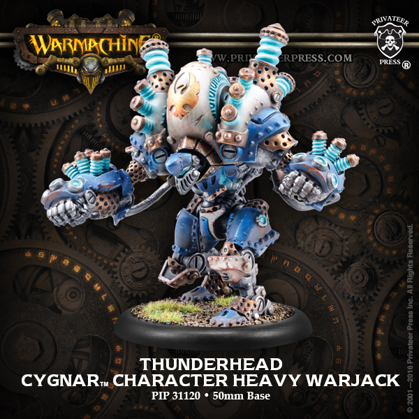 Warmachine: Cygnar (31120): Thunderhead Heavy Warjack 