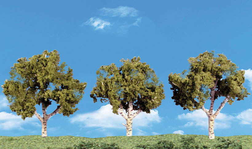 Woodland Scenics: Scene-A-Rama: 3 Deciduous Trees (4"-5") 